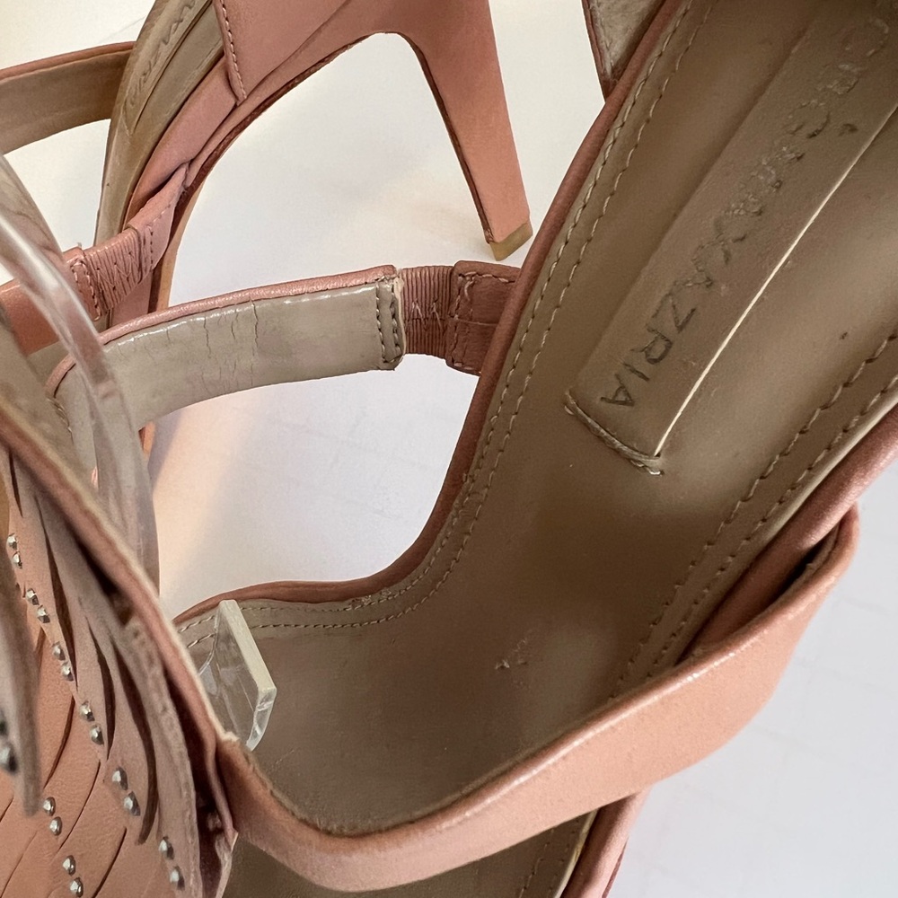 BCBG Maxazria Ma Leigh Fringe Leather Sandals - Picture 9 of 10